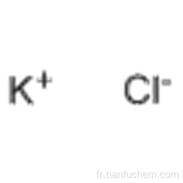 Chlorure de potassium CAS 7447-40-7